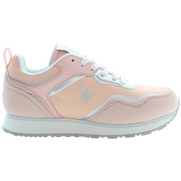 US POLO NAJLEPSZA CENA BUTY SPORTOWE DZIEWCZĘCE RÓŻOWE