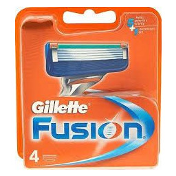 Gillette Fusion wkłady do maszynki do golenia 4szt.