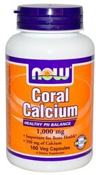 NOW Coral Calcium 1000mg - 100vegcaps