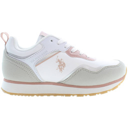 US POLO NAJLEPSZA CENA BUTY SPORTOWE DZIEWCZĘCE BIAŁE