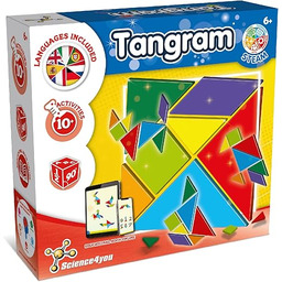 Science4you Tangram dla dzieci - łamigłówka na kartonie