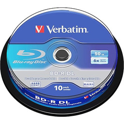 Verbatim 43746 43746 Płyta Bd-R Dl, Niebieski, 50
