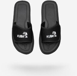 Klapki Kubota Rzep Czarne 48
