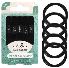 Invisibobble WE ARE RECYCLED! Black 5pc Gumka