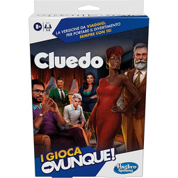Cluedo I Play przenośna zabawka dla 3-6 graczy,