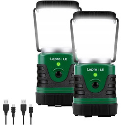 Lampa kempingowa LEPRO 3300008-2 4400mAh 2 szt.
