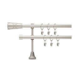 Karnisz podwójny Davi 19 mm 160 cm satyna