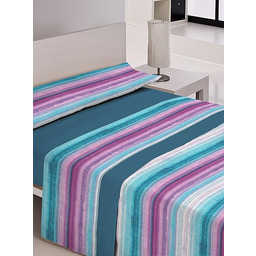 Casa Campo Zestaw pościeli, niebieski/fioletowy, rozmiar 150 (240