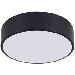 PLAFON LAMPA SUFITOWA CZARNA NOWOCZESNA ORBO D30