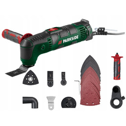 Narzędzie Urządzenie Wielofunkcyjne Parkside 4w1 Renowator Zestaw multitool