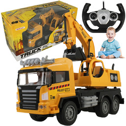 Duża Zdalnie Sterowana Ciężarówka R/C Koparka U935