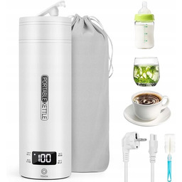 MAŁY ELEKTRYCZNY CZAJNIK 500ML PRZENOŚNY MINI KUBEK