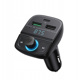 Ugreen Transmiter Fm ładowarka samochodowa 3x Usb