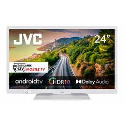 Jvc LT-24VAHM33W Biały telewizor 24" do campera 12V