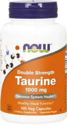 Now Foods Taurine Double Strength 1000 Mg -