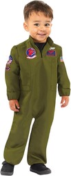 Amscan - Kostium dziecięcy Top Gun Maverick, pilot,