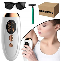 DEPILATOR LASEROWY IPL BEZBOLESNY DO TWARZY NÓG OKOLIC