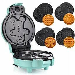 Gofrownica Mini Gofry Mocna Nieprzywierajaca 8 Płytek 4