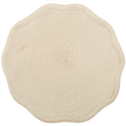 Podkładka fi 38 Dekoracyjna Okrągła Otello Beżowy
