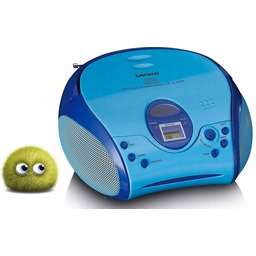 Radioodtwarzacz Hi-Fi Lenco SCD-24 niebieski radio FM, stereo