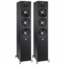 Elac Debut 3.0 F6.3 Kolumny Podłogowe Czarny Para