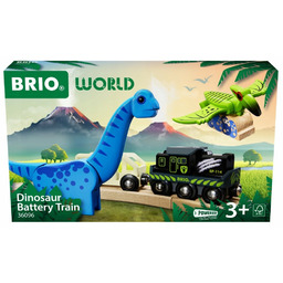 Brio Kolejka Pociąg na baterie Zestaw Dino