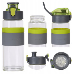 Szklana Butelka z Borokrzemowego Szkła na Napoje 0,5l