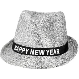 Boland 13450 - Błyszcząca czapka Szczęśliwego Nowego Roku,