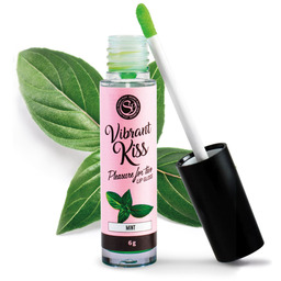Lip Gloss Vibrant - wibrujący błyszczyk mięta