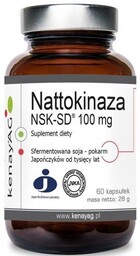 Kenay Nattokinaza NSK-SD 100 mg Suplement diety 60