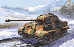 Italeri, Czołg King Tiger, Model do sklejania, 12+