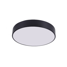 PLAFON LAMPA SUFITOWA CZARNA NOWOCZESNA ORBO D50