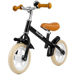 MILLY MALLY Rowerek biegowy Marshall Czarny Mini pompka