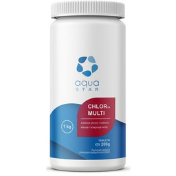 AQUASTAR Chlor do basenu Chlortix Multi 1 kg