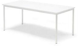 Stół BORÅS, 1600x800x720 mm, laminat biały, biały