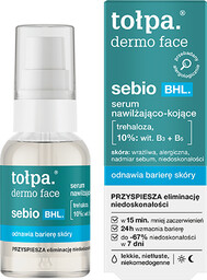 Tołpa Dermo Face Sebio BHL, serum nawilżająco-kojące, 30ml