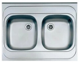 Alveus Classic 40 1009078K (satynowy) Zlewozmywak prostokątny