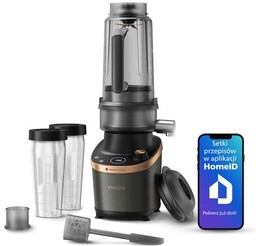 PHILIPS Blender kielichowy Flip&Juice HR3770/10 z modułem sokowirówki