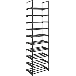 Elior Regał Na Czarny Metalowy Buty E6-F50