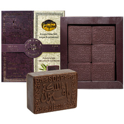 Zestaw Mydeł Aleppo Arabesque z Perfumami Orientalnymi 6x