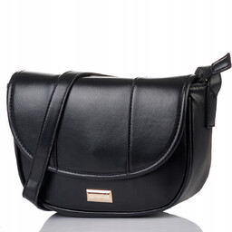 MONNARI Torebka Damska Listonoszka Na Ramię Czarna Crossbody