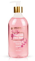 Arganicare Shower Gel - Pomegranate And Rose Water