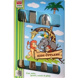 LAMART Zestaw sztućców ZOO LT5005 (4 elementy)