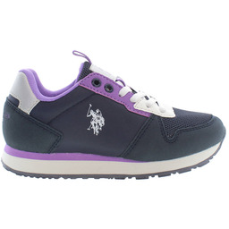 US POLO NAJLEPSZA CENA BUTY SPORTOWE DZIEWCZĘCE FIOLETOWE