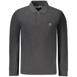 TIMBERLAND MĘSKA KOSZULKA POLO Z DŁUGIM RĘKAWEM CZARNA