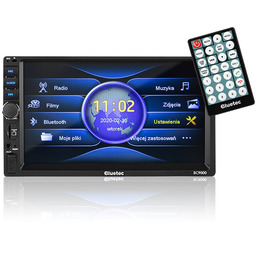 Radio samochodowe BLUETEC BC9000 2DIN 7'' Bluetooth MP5