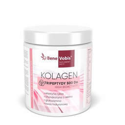 Kolagen - Tripeptydy kolagenu z elastyną rybią, glukozaminą