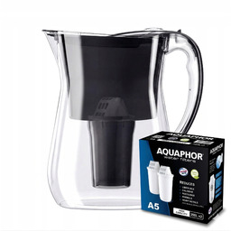 Dzbanek Aquaphor Lyon Czarny 3 Wkłady A5