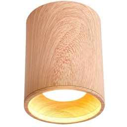 Lampa sufitowa TUBA drewniana Candellux 2277165