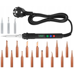 Lutownica Precyzyjna S801B 80W Zestaw 18 Grotów